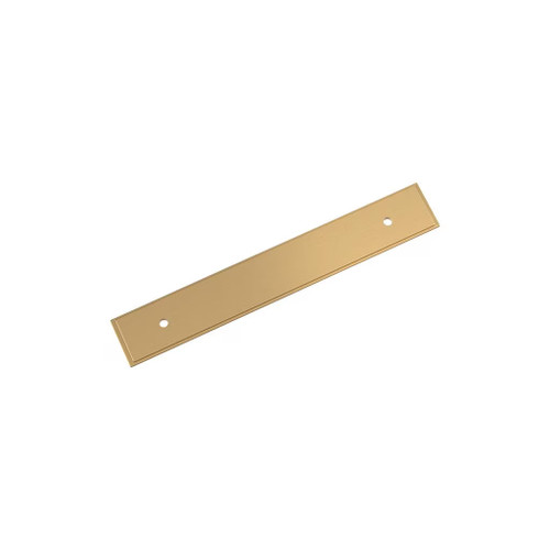 Amerock Hardware - Maymont 5-1/16 inch (128mm) Center-to-Center Backplate is finished in Champagne Bronze - BP37589CZ