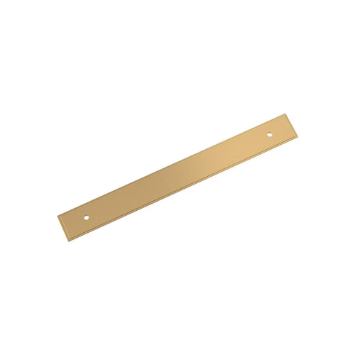 Amerock Hardware - Maymont 7-9/16 inch (192mm) Center-to-Center Backplate is finished in Champagne Bronze - BP37591CZ