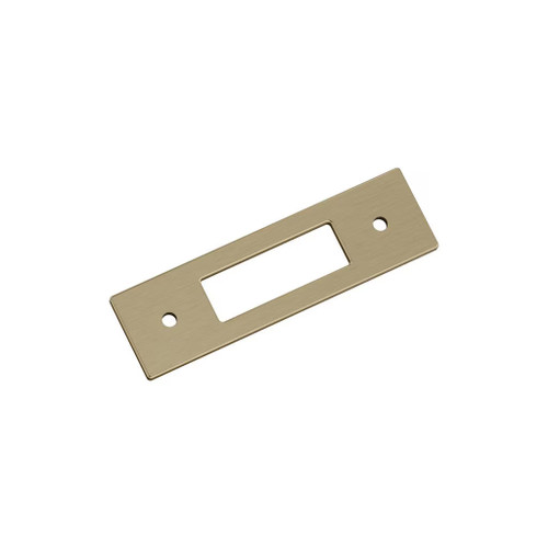 Amerock Hardware - Medora 3 inch (76mm) Center-to-Center Backplate is finished in Golden Champagne - BP37781BBZ