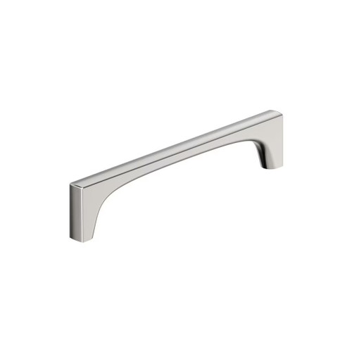 Amerock Hardware - Merced 6-5/16 inch (160mm) Center-to-Center Pull is finished in Polished Nickel - BP37425PN