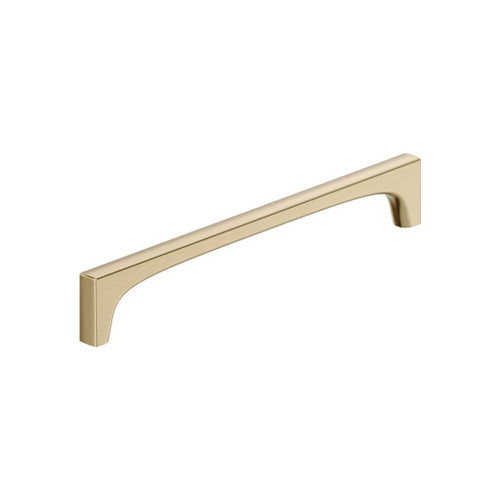 Amerock Hardware - Merced 8-13/16 inch (224mm) Center-to-Center Pull is finished in Golden Champagne - BP37427BBZ