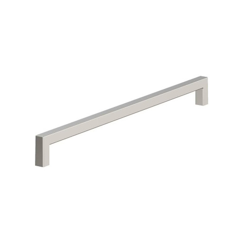 Amerock Hardware - Monument 18 inch (457mm) Center-to-Center Appliance Pull is finished in Polished Nickel - BP54046PN