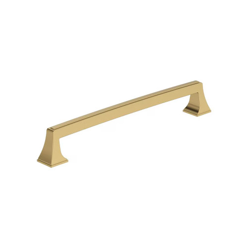 Amerock Hardware - Mulholland 8 inch (203mm) Center-to-Center Pull is finished in Champagne Bronze - BP53535CZ