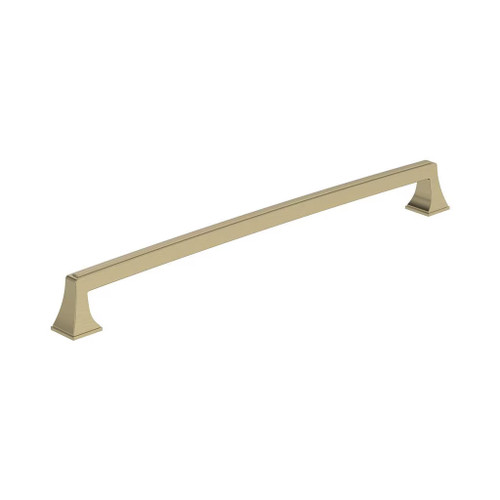 Amerock Hardware - Mulholland 12-5/8 inch (320mm) Center-to-Center Pull is finished in Golden Champagne - BP53537BBZ