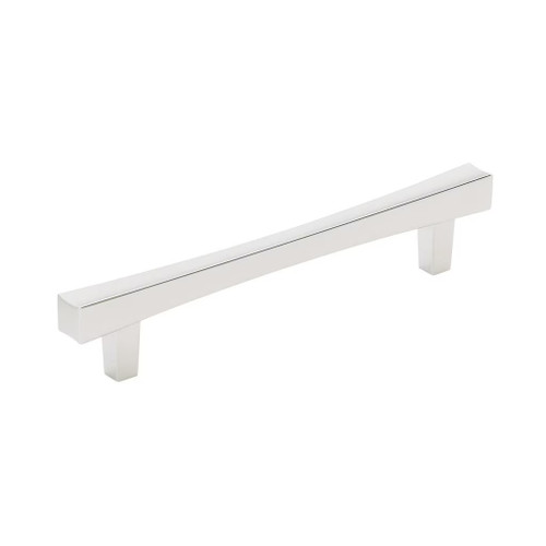Amerock Hardware - Pailou 5-1/16 inch (128mm) Center-to-Center Pull is finished in Polished Chrome - BP3732326