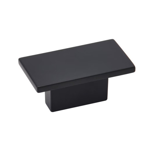 Amerock Hardware - Prominence 1-9/16 inch (40mm) Length Knob is finished in Matte Black - BP37321MB