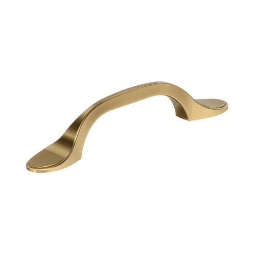 Amerock Hardware - Ravino 3 inch (76mm) Center-to-Center Pull is finished in Champagne Bronze - BP21935CZ