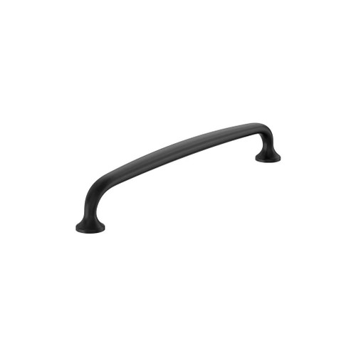 Amerock Hardware - Renown 12 inch (305mm) Center-to-Center Appliance Pull is finished in Matte Black - BP54055FB