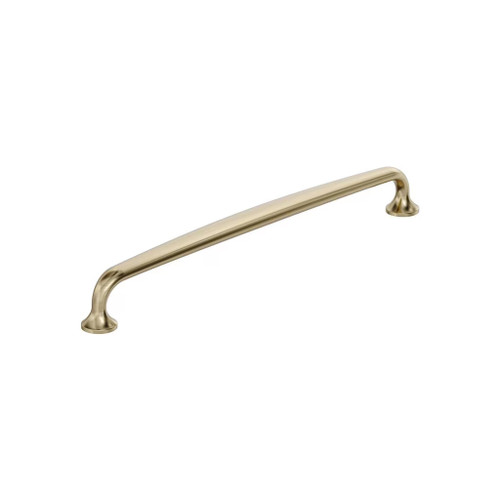 Amerock Hardware - Renown 7-9/16 inch (192mm) Center-to-Center Pull is finished in Golden Champagne - BP36986BBZ