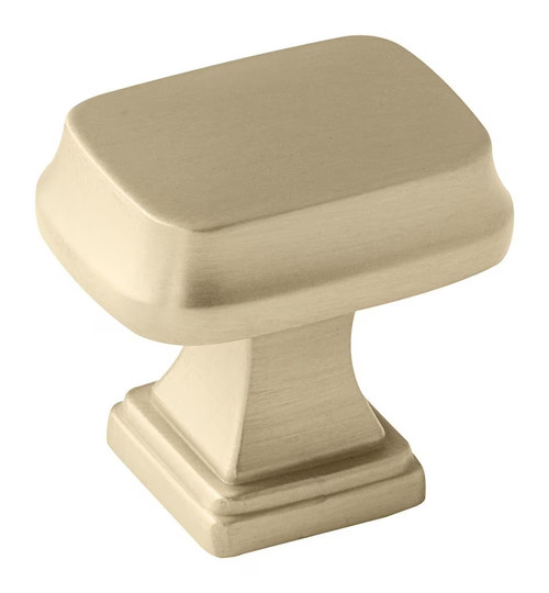 Amerock Hardware - Revitalize 1-1/4 inch (32mm) Length Knob is finished in Golden Champagne - BP55340BBZ