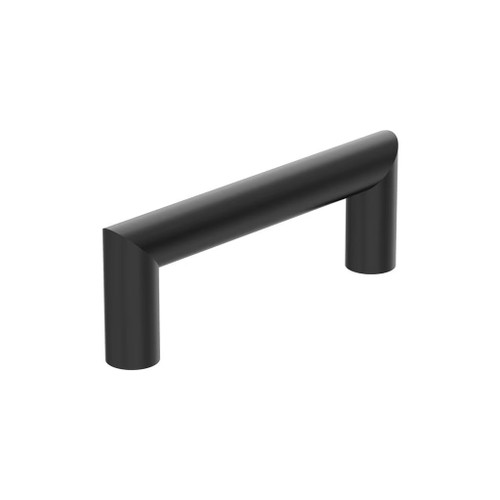 Amerock Hardware - Revolve 3 inch (76mm) Center-to-Center Pull is finished in Matte Black - BP36851FB