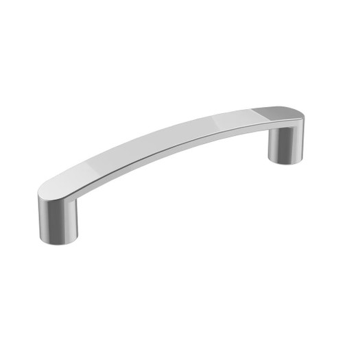 Amerock Hardware - Rift 3-3/4 inch (96mm) Center-to-Center Pull is finished in Polished Chrome - BP3689926