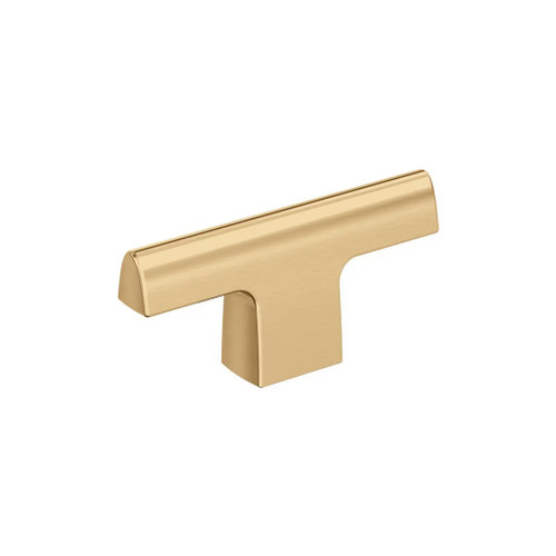 Amerock Hardware - Riva 2-1/2 inch (64mm) Length Knob is finished in Champagne Bronze - BP55361CZ