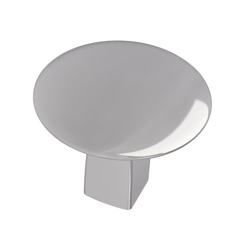 Amerock Hardware - Riva 1-1/4 inch (32mm) Diameter Knob is finished in Polished Chrome - BP5536226