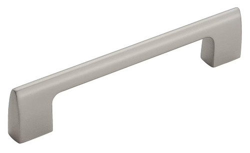 Amerock Hardware - Riva 5-1/16 inch (128mm) Center-to-Center Pull is finished in Satin Nickel - BP55367G10