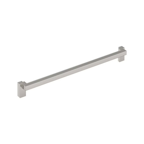 Amerock Hardware - Rockhurst 18 inch (457mm) Center-to-Center Appliance Pull is finished in Polished Nickel - BP37580PN