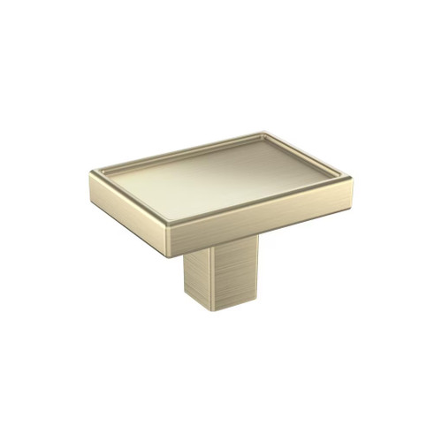 Amerock Hardware - Rockhurst 1-5/8 inch (41mm) Length Knob is finished in Golden Champagne - BP37571BBZ