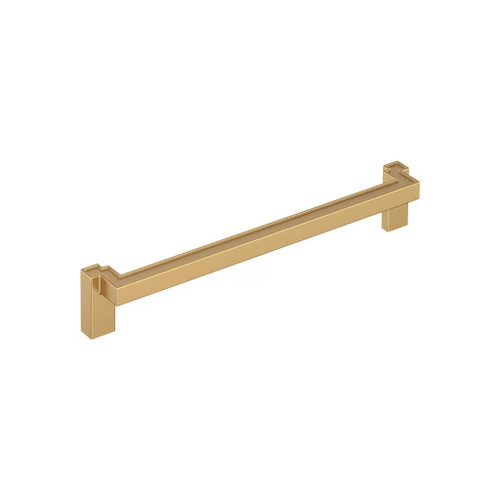 Amerock Hardware - Rockhurst 8-13/16 inch (224mm) Center-to-Center Pull is finished in Champagne Bronze - BP37576CZ