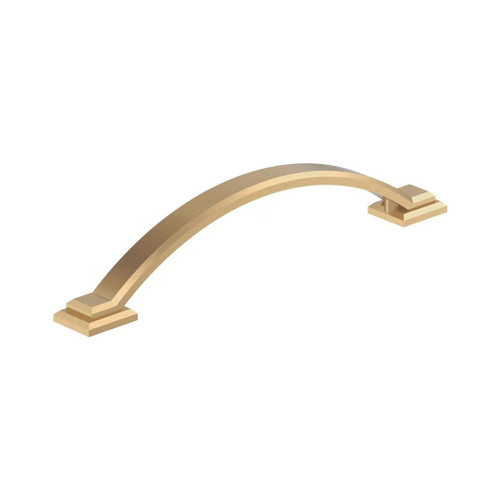 Amerock Hardware - Sheffield 5-1/16 inch (128mm) Center-to-Center Pull is finished in Champagne Bronze - BP37042CZ