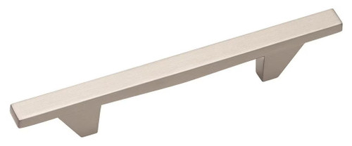 Amerock Hardware - Sleek 3-3/4 inch (96mm) Center-to-Center Pull is finished in Satin Nickel - BP26135G10