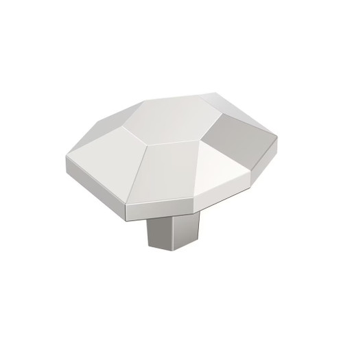 Amerock Hardware - St. Vincent 1-5/8 inch (41mm) Length Knob is finished in Polished Nickel - BP36641PN