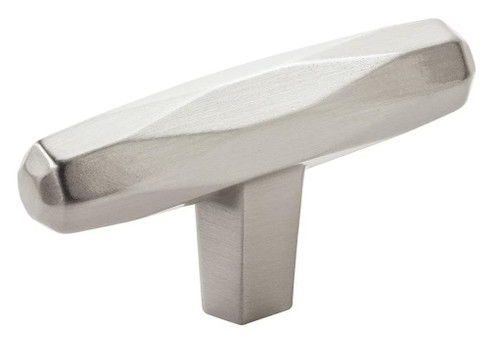 Amerock Hardware - St. Vincent 2-1/2 inch (64mm) Length Knob is finished in Satin Nickel - BP36642G10