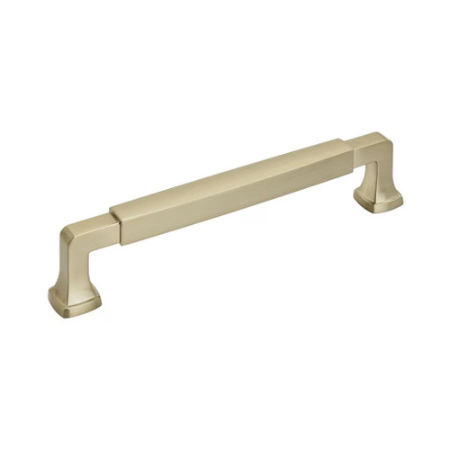 Amerock Hardware - Stature 6-5/16 inch (160mm) Center-to-Center Pull is finished in Golden Champagne - BP36889BBZ