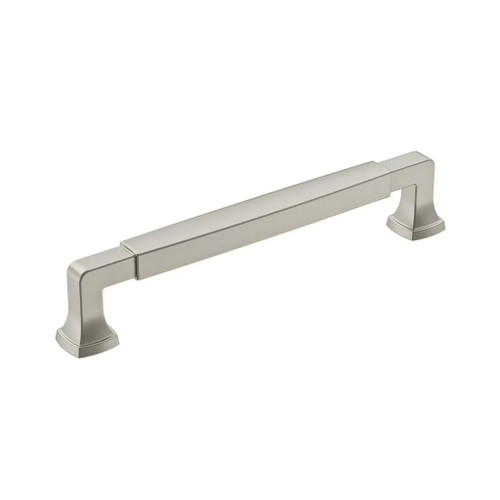 Amerock Hardware - Stature 6-5/16 inch (160mm) Center-to-Center Pull is finished in Satin Nickel - BP36889G10