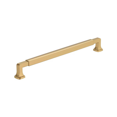 Amerock Hardware - Stature 10-1/16 inch (256mm) Center-to-Center Pull is finished in Champagne Bronze - BP37400CZ
