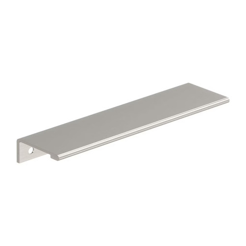 Amerock Hardware - Streamline II 6 inch (152mm) Length Edge Pull is finished in Satin Nickel - BP37194G10
