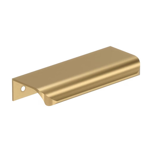 Amerock Hardware - Streamline Tab 4 inch (102mm) Length Edge Pull is finished in Champagne Bronze - BP37202CZ
