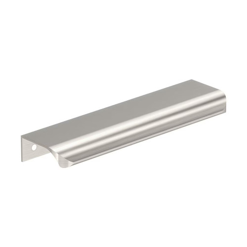 Amerock Hardware - Streamline Tab 6 inch (152mm) Length Edge Pull is finished in Satin Nickel - BP37204G10