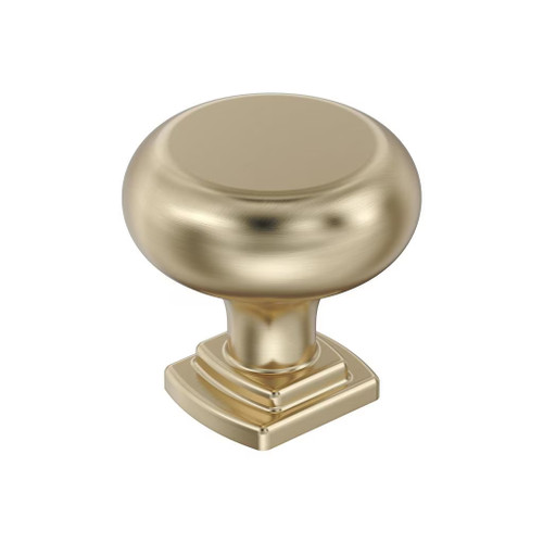 Amerock Hardware - Surpass 1-1/4 inch (32mm) Diameter Knob is finished in Golden Champagne - BP36893BBZ