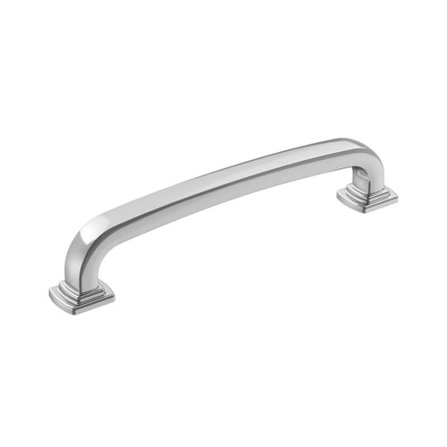 Amerock Hardware - Surpass 5-1/16 inch (128mm) Center-to-Center Pull is finished in Polished Chrome - BP3689526