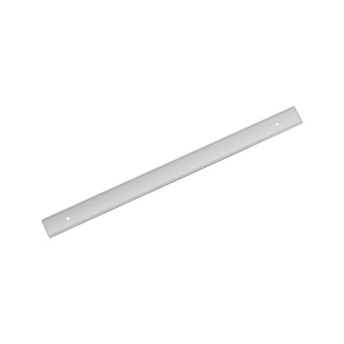 Amerock Hardware - Thoreau 12-5/8 inch (320mm) Center-to-Center Backplate is finished in Polished Chrome - BP3760826