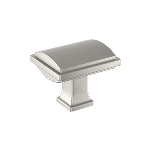 Amerock Hardware - Townsend 1-5/16 inch (33mm) Length Knob is finished in Satin Nickel - BP37520G10