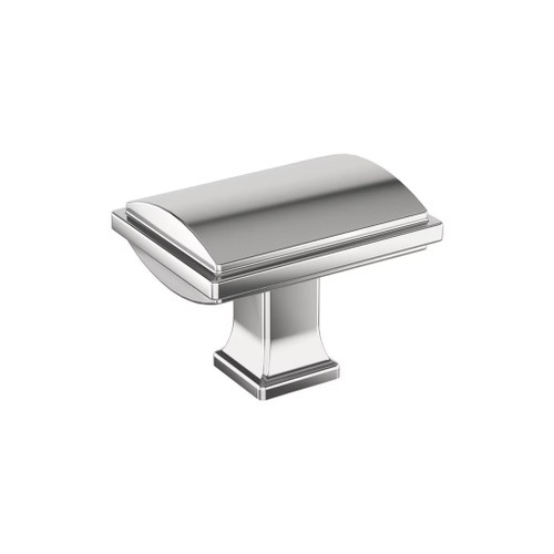 Amerock Hardware - Townsend 1-5/8 inch (41mm) Length Knob is finished in Polished Chrome - BP3752126