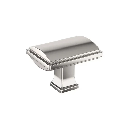 Amerock Hardware - Townsend 1-5/8 inch (41mm) Length Knob is finished in Polished Nickel - BP37521PN