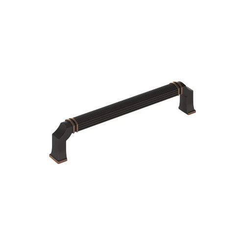 Amerock Hardware - Townsend 6-5/16 inch (160mm) Center-to-Center Pull is finished in Oil-Rubbed Bronze - BP37524ORB