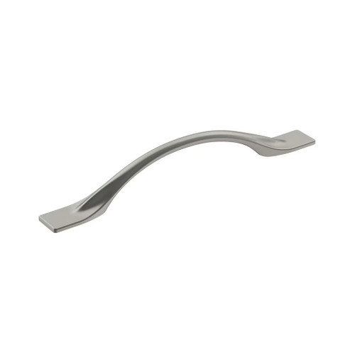 Amerock Hardware - Uprise 5-1/16 inch (128mm) Center-to-Center Pull is finished in Satin Nickel - BP36918G10