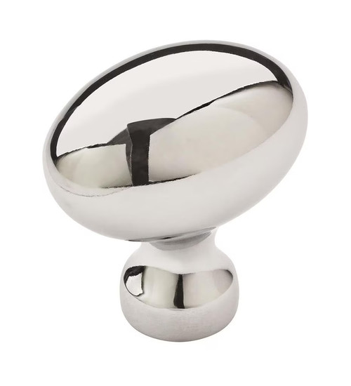 Amerock Hardware - Vaile 1-3/8 inch (35mm) Length Knob is finished in Polished Chrome - BP5301426