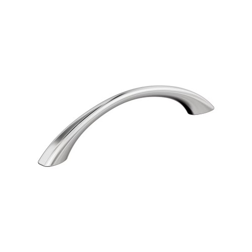 Amerock Hardware - Vaile 5-1/16 inch (128mm) Center-to-Center Pull is finished in Polished Chrome - BP3723126