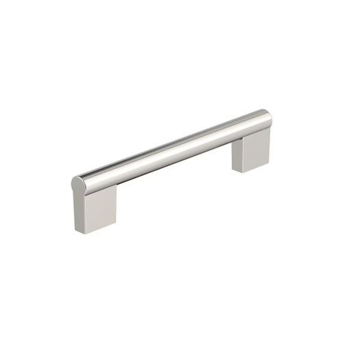 Amerock Hardware - Versa 5-1/16 inch (128mm) Center-to-Center Pull is finished in Polished Nickel - BP36913PN