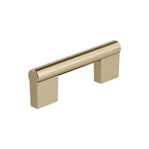 Amerock Hardware - Versa 3 inch (76mm) Center-to-Center Pull is finished in Golden Champagne - BP55530BBZ