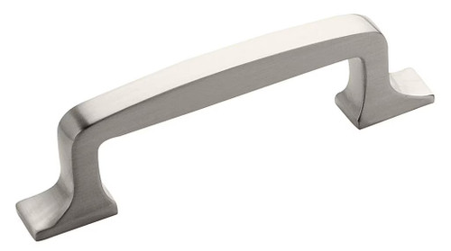 Amerock Hardware - Westerly 3 inch (76mm) Center-to-Center Pull is finished in Satin Nickel - BP53719G10