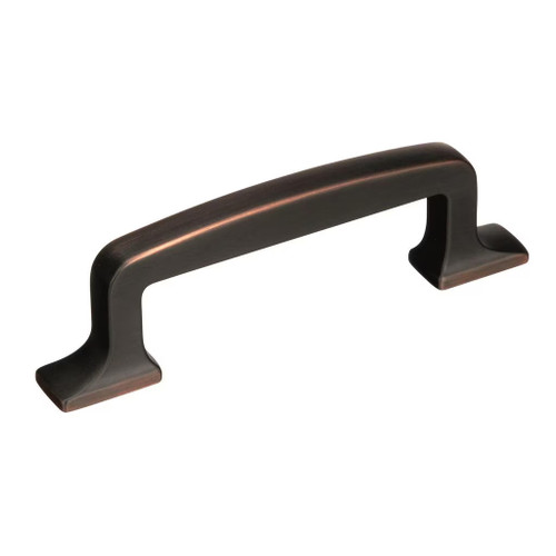 Amerock Hardware - Westerly 3 inch (76mm) Center-to-Center Pull is finished in Oil-Rubbed Bronze - BP53719ORB