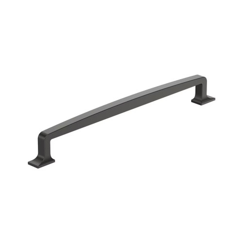 Amerock Hardware - Westerly 10-1/16 inch (256mm) Center-to-Center Pull is finished in Black Bronze - BP53725BBR