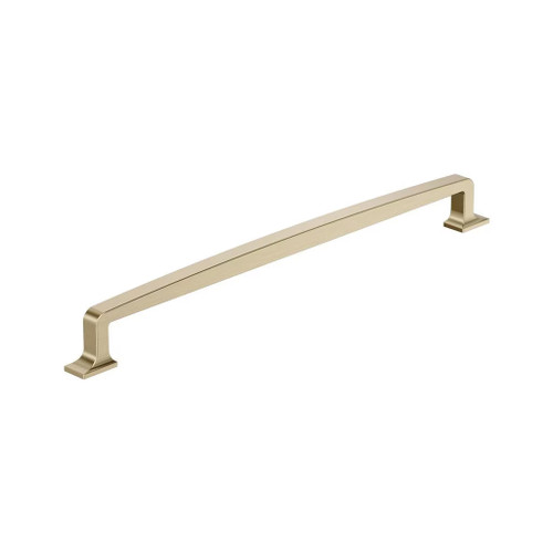 Amerock Hardware - Westerly 12-5/8 inch (320mm) Center-to-Center Pull is finished in Golden Champagne - BP53726BBZ