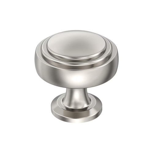 Amerock Hardware - Winsome 1-1/4 inch (32mm) Diameter Knob is finished in Polished Nickel - BP36765PN