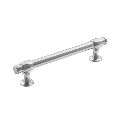Amerock Hardware - Winsome 5-1/16 inch (128mm) Center-to-Center Pull is finished in Polished Chrome - BP3676726